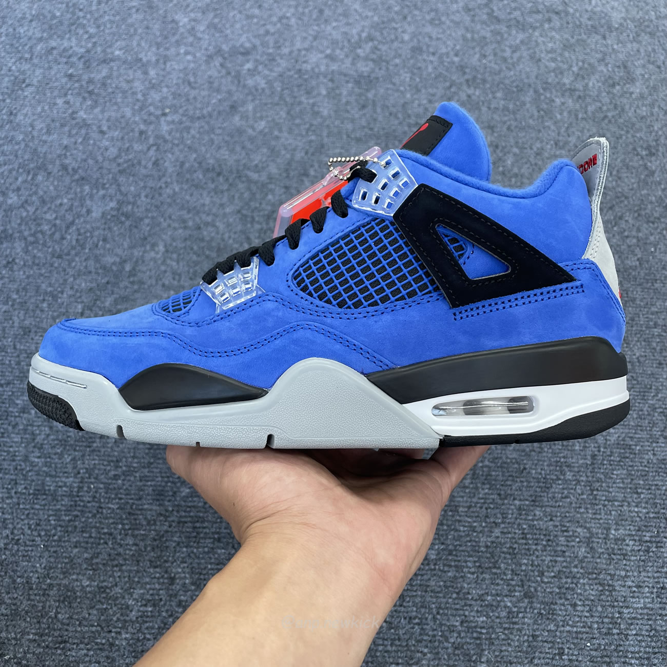 Air Jordan 4 Retro Eminem Encore Deep Royal Blue Black (7) - newkick.app